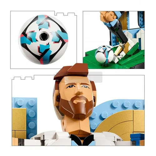 LEGO Editions 43015 Lionel Messi piłkarska legenda, zestaw klocków