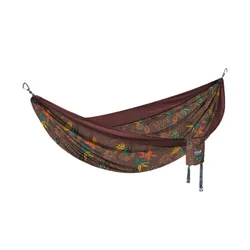 Hamak turystyczny ENO DoubleNest Print tropic/merlot