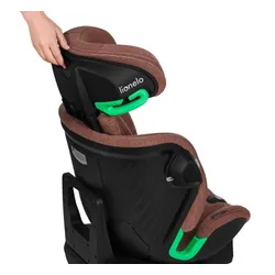 Fotelik samochodowy LIONELO Harmony i-Size 40-150 cm (0-36 kg) Czerwony