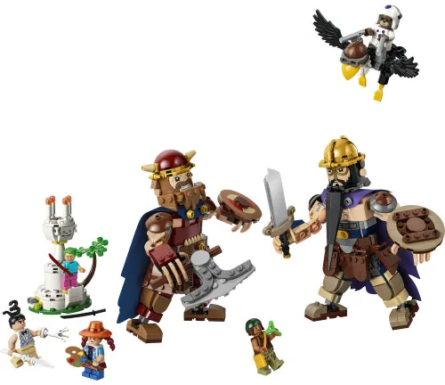 LEGO 75644 ONE PIECE: Дорри против Броги гиганты, набор кубиков 9+