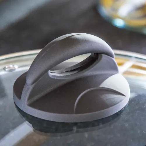 Garnek aluminiowy z pokrywką FLORINA LAVA GRAFITOWY 4,5 l