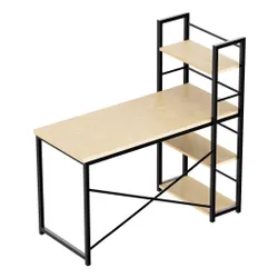 Biurko gamingowe MARK ADLER Leader 4.0 Brązowo-czarny