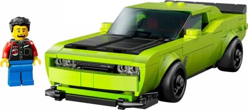 LEGO Klocki Speed Champions 77237 Samochód sportowy Dodge Challenger SRT Hellcat