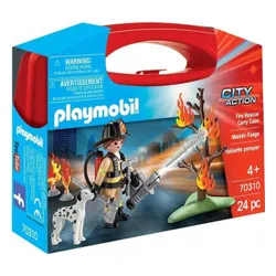 PLAYMOBIL City Action 70310 Strażak skrzyneczka