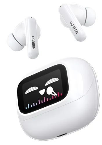 Słuchawki dokanałowe UGREEN EchoBuds HiTune T6 Magic ANC Biały