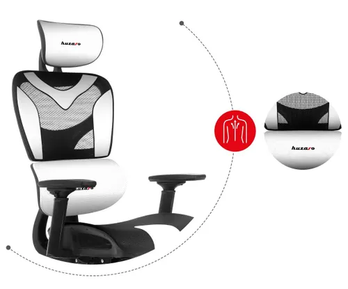 Fotel HUZARO Combat 8.0 Biały