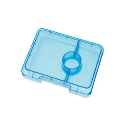 Śniadaniówka / lunchbox dziecięcy Yumbox Snack - twinkle aqua glitter / aqua clear