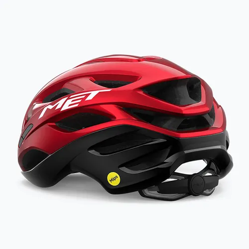 Kask rowerowy MET Estro Mips red/black metallic glossy