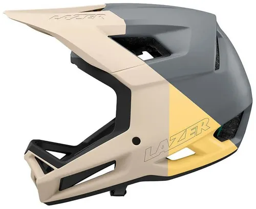 Kask rowerowy LAZER Cage KinetiCore Piaskowy Full Face (rozmiar XL)