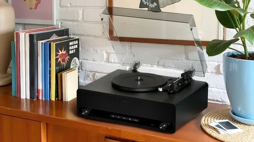 Gramofon PHILIPS TAV3000B/10 Czarny, Automatyczny, Napęd pasowy, Prędkość odtw. 33 1/3, 45, 78 obr./min