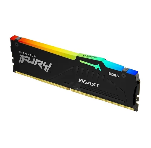 Pamięć RAM Kingston FURY Beast RGB DDR5 8GB 6000