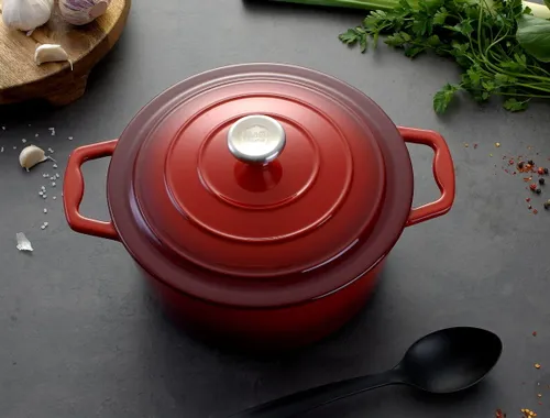 Garnek żeliwny MG HOME Infinito 25 cm