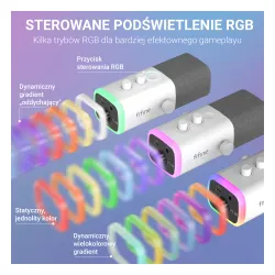 Mikrofon Fifine AM8TW Przewodowy Dynamiczny Biały