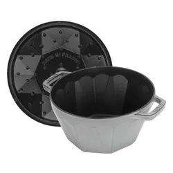 Garnek żeliwny diament 2.8 ltr STAUB SPECIAL COCOTTE Szary