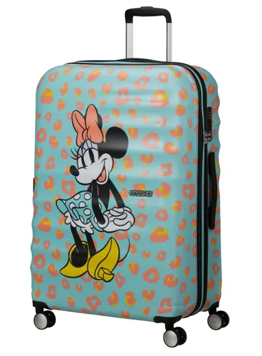 Walizka duża American Tourister Wavebreaker Disney - Minnie pastel dot