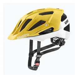 Kask rowerowy UVEX Quatro CC sunbee/white matt