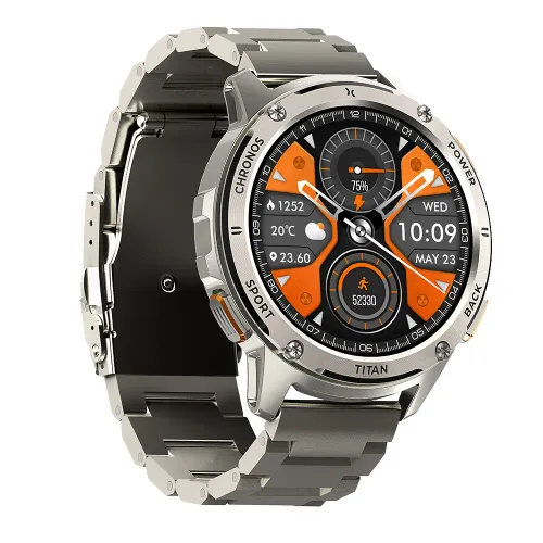 Smartwatch Maxcom FW110 Titan Chronos Srebrny