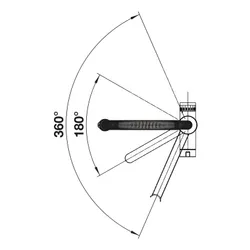 Bateria z filtrem BLANCO EVOL-S Pro 526636 Czarny mat