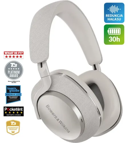 Słuchawki bezprzewodowe Bowers & Wilkins Px7 S2 Nauszne Bluetooth 5.2 Szary