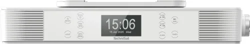 Radioodbiornik TechniSat KitchenRadio IR Radio FM Internetowe Bluetooth Biały