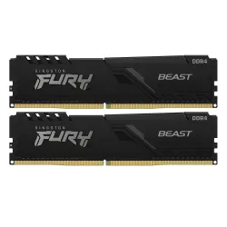 Pamięć RAM Kingston FURY Beast 16GB (2 x 8GB) 2666 CL16 Czarny