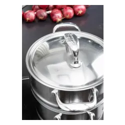 DEMEYERE Atlantis 1,5 l - garnek ze stali nierdzewnej z pokrywką