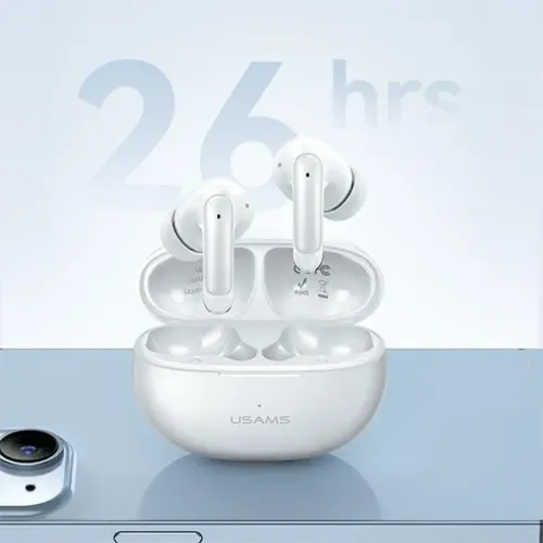 Słuchawki bezprzewodowe USAMS X-DON Dual TWS Dokanałowe Bluetooth 5.3 ENC Czarny