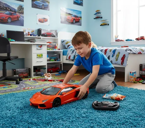 Samochód zdalnie sterowany COIL Lamborghini Coupe na pilota auto RC 1: 10 orange