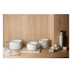 EVA TRIO White Line 3,8 l - garnek aluminiowy