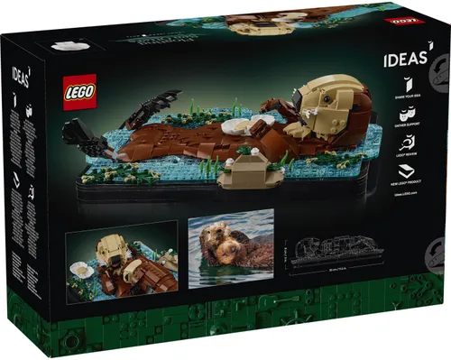 LEGO 21366 IDEAS Pływające wydry