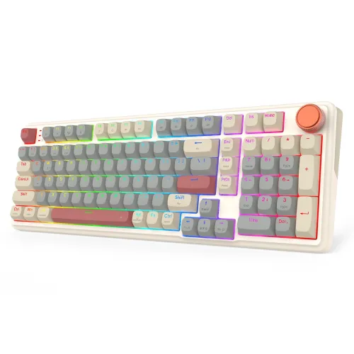 Klawiatura mechaniczna Redragon EISA 100 K768WGR-WL