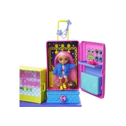 Barbie ekstra set + küçük bebek + hayvanlar