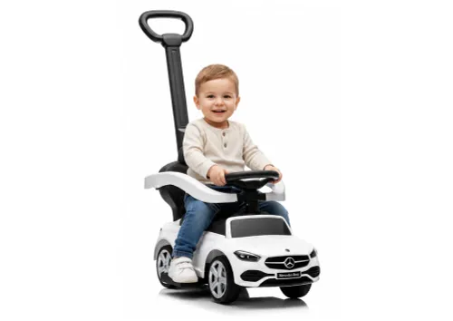 Jeździk z Pchaczem Mercedes 3w1 Biały