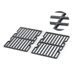 Grill węglowy ogrodowy Berdsen BD-892 żeliwny ruszt z pokrywą popielnik + termometr