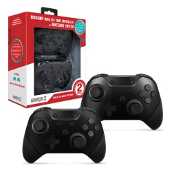 Pad Armor3 NuChamp Wireless Game Controller 2 Pack do Nintendo Switch Bezprzewodowy Czarny / Czarny mat 2szt.