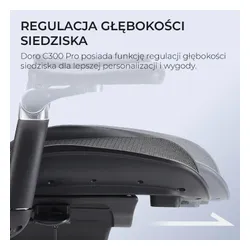 Fotel SIHOO Doro C300 PRO Czarny