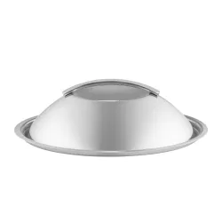 EVA TRIO 20 cm - kopułowa pokrywka ze stali nierdzewnej