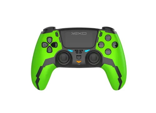 Pad Yaxo Hornet Fury Elite Matrix Green do PC, PS4, PS3, NSW2, NSW, Android, iOS, NVIDIA Shield, Steam Bezprzewodowy