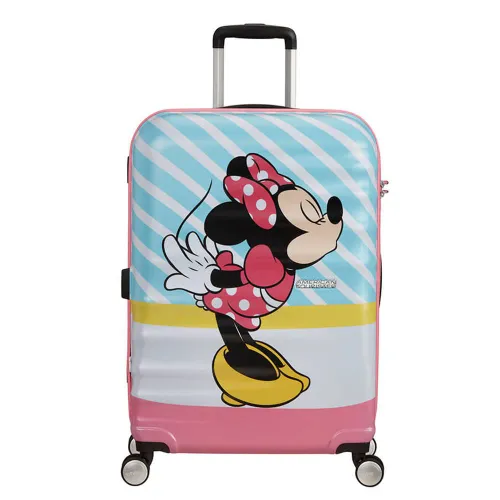 Orta bavul American Tourister Wavebreaker Disney-Minnie pink kiss