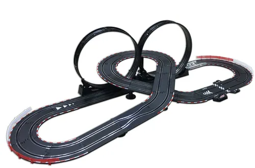 Tor wyścigowy samochodowy COIL zestaw mega tory autek wyścigowe pętla licencja AUDI Bugatti 6m skala 1:43