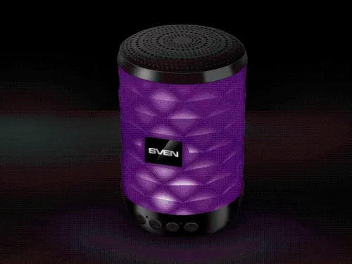 Głośnik Bluetooth Sven PS-55 5W Radio FM Czarny