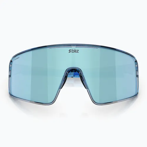 Okulary przeciwsłoneczne Bliz P001 transparent blue/smoke ice blue multi