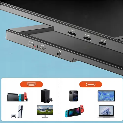 Monitor ZENWIRE M9P 15.6" 1920x1080px IPS 3 ms