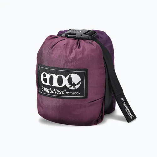Hamak turystyczny ENO Single Nest berry/plum