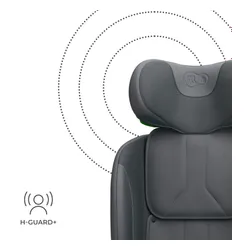 Fotelik samochodowy KINDERKRAFT I-360 2 Plus 40-150 cm (0-36 kg) Szary