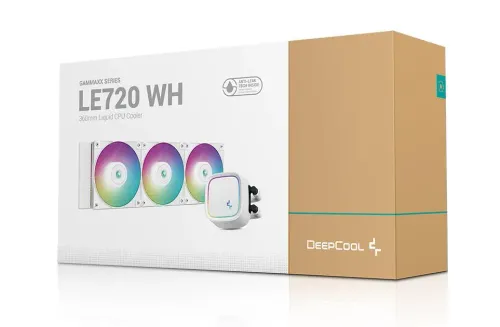 Chłodzenie DeepCool LE720 RGB Biały