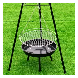 Grill węglowy VELACO VL08-BLACK Czarny