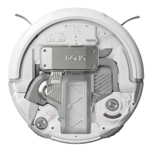 Robot sprzątający DJI Romo A Funkcja mopowania Stacja oczyszczająca Tworzenie mapy pomieszczenia 56,64dB Biały