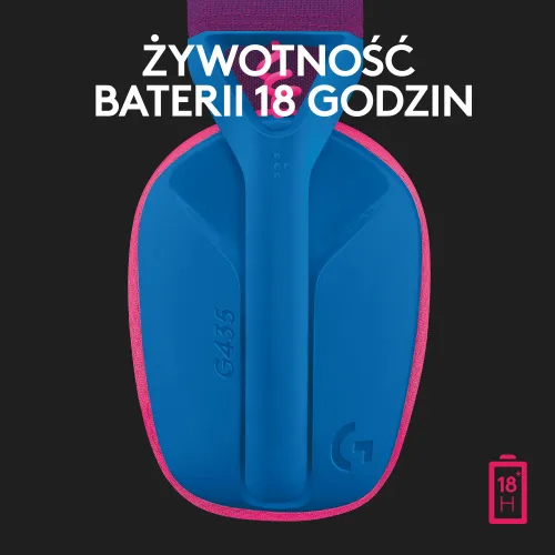 Logitech G435 Kulaklıklar Mavi (981-001062)