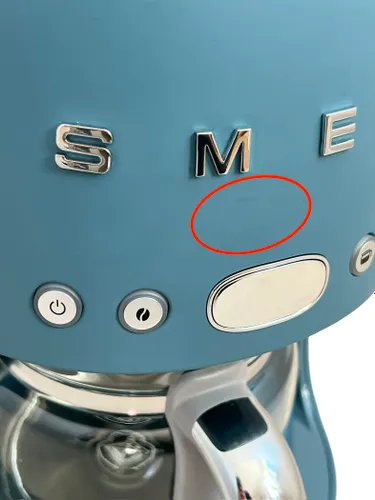 Przelewowy ekspres do kawy Smeg 50's Style DCF02SBMEU - outlet